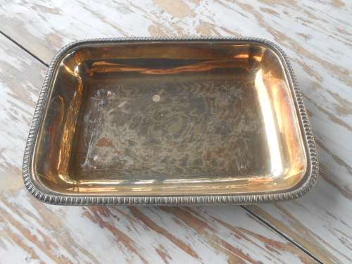 Wedding Decor for Vintage Theme: Large Metal Trinket Bowl (21 x 28cm)